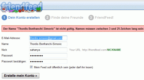 zu langer Name