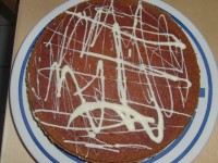 Orangenkuchen mit Schokogesprenkel