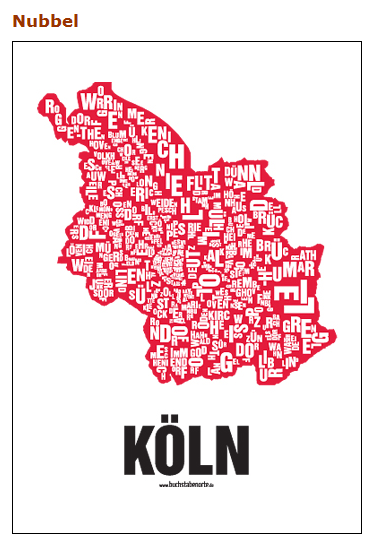 Buchstabenort: Köln Buchstabenort: Köln