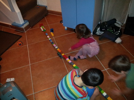 Lego-Schlangen